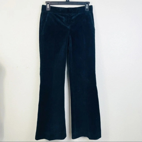 THEORY Black‎ Corduroy Straight Leg Trouser Pants - Picture 3 of 8